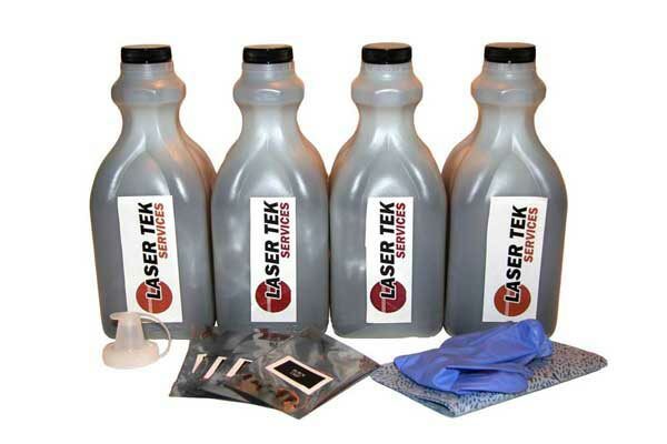 HP LASERJET P3005 Q7551A Q7551X 4 PACK TONER REFILL WITH CHIPS