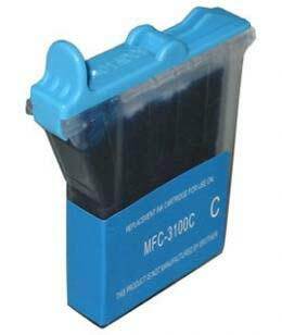 BROTHER LC21 LC21C MFC3100C CYAN OEM INK CARTRIDGE