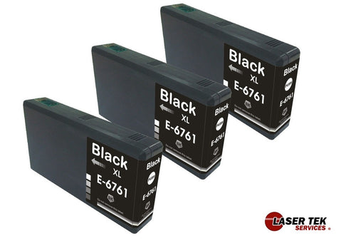 EPSON T676XL T676XL120 3PK COMPATIBLE INK FOR EPSON WORKFORCE WP-4020 WP-4530