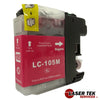 BROTHER LC105M (LC-105) COMPATIBLE SUPER HIGH YIELD MAGENTA INK CARTRIDGE