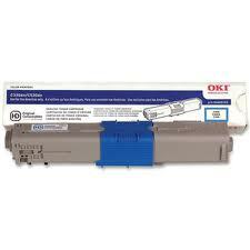 Okidata C330 C530 Cyan Toner Cartridge 3k OEM