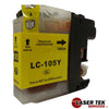Brother LC105 Yellow Ink Cartridge 1 Pack - Laser Tek Services