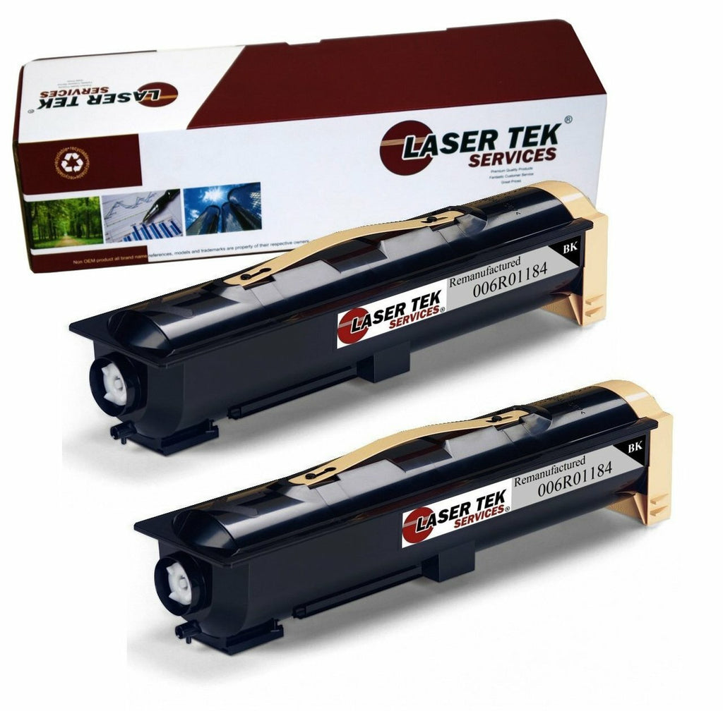 Xerox 006R01184 Black Toner Cartridges 2 Pack - Laser Tek Services