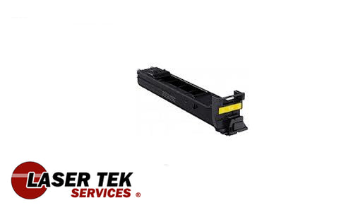 YELLOW REMANUFACTURED TONER CARTRIDGE FOR KONICA MINOLTA A0DK233 TN318Y BIZHUB