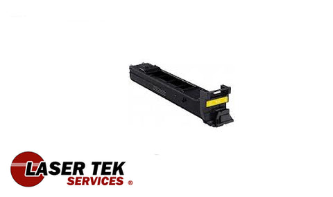 YELLOW REMANUFACTURED TONER CARTRIDGE FOR KONICA MINOLTA A0DK233 TN318Y BIZHUB