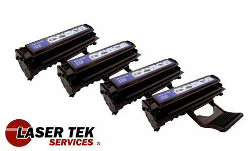 PREMIUM REMANUFACTURED 4-PACK ML-2010D3 TONER CARTRIDGE FOR THE SAMSUNG ML-2010