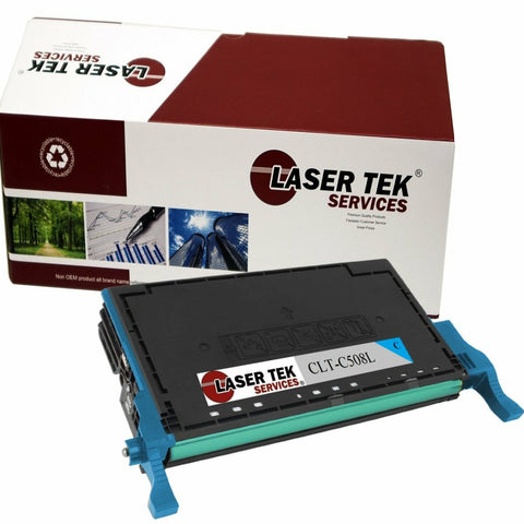 Samsung CLP620ND CLP670ND CLTC508L Cyan Toner Cartridge 1 Pack - Laser Tek Services