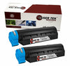 2 Pack Compatible Okidata 44574901 (B431) Black High Yield Replacement Toner Cartridges for the Okidata B431d, B431dn, MB461 MFP, MB471, MB471W