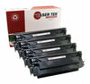 4 Pack Black Compatible 508X High Yield Toner Cartridge Replacements for the HP CF360X