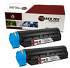 2 Pack Compatible Okidata 44992405 Replacement Toner Cartridges for the B401, B401D, B401DN, MB441, MB451Q,MB451