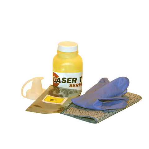 Samsung CLP 365W Yellow Toner Refill w/ Reset Chip 1 Pack - Laser Tek Services