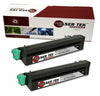 Okidata 43502001 Black Toner Cartridge 2 Pack - Laser Tek Services