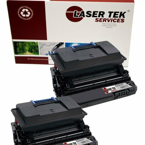 Xerox 106R10371 Black Toner Cartridges 2 Pack - Laser Tek Services
