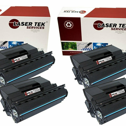 Okidata 52114501 Black Toner Cartridges 4 Pack - Laser Tek Services