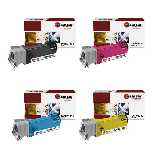 Xerox 6125 Toner Cartridge 4 Pack - Laser Tek Services