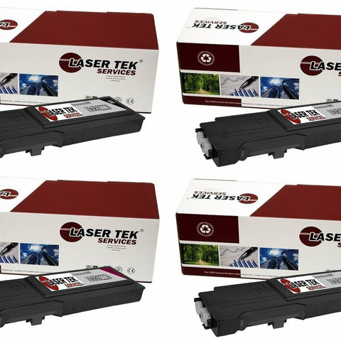 4 Pack Compatible Phaser 6600 Toner Cartridge Replacements for the Xerox 106R02228, 106R02225, 106R02226, 106R02227. (Black, Cyan, Magenta, Yellow)