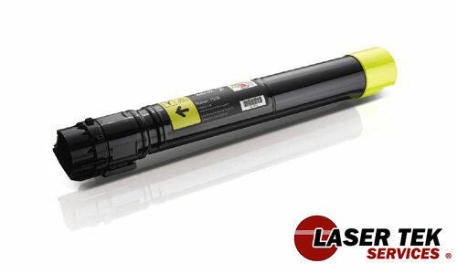 YELLOW REMANUFACTURED TONER CARTRIDGE FOR THE LEXMARK C950 C952 C954 C950DE C95