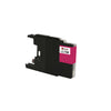 Brother LC75M Magenta Ink Cartridge Side 2