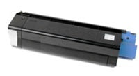 OKIDATA C3100 C3200 43034804 BLACK REMANUFACTURED TONER CARTRIDGE - Laser Tek Services