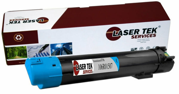 1 Pack Cyan Compatible Xerox 106R01507 High Yield Replacement Toner Cartridge for the Xerox Phaser 6700