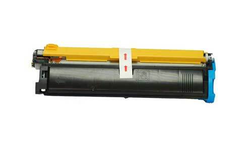 KONICA MINOLTA QMS 2300 1710517-008 CYAN REMANUFACTURED TONER CARTRIDGE