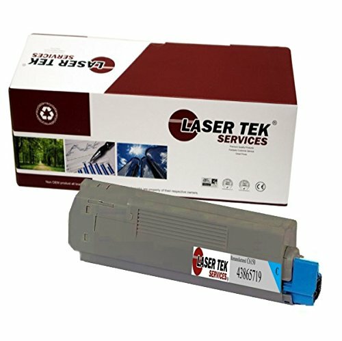 Cyan Compatible Okidata 43865719 High Yield Replacement Toner Cartridge for the Oki C6150dn, Oki C6150dtn, Oki C6150hdn, Oki C6150n, Oki MC560 MFP