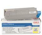 Okidata C5500 C5800 Yellow Toner Cartridge OEM