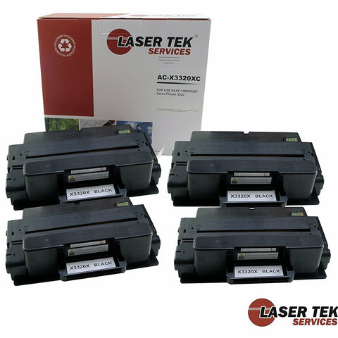 Xerox 106R02307 Black Toner Cartridge 4 Pack - Laser Tek Services