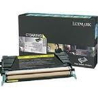 Lexmark C73X 73X Returns Program Toner Yellow 6K OEM