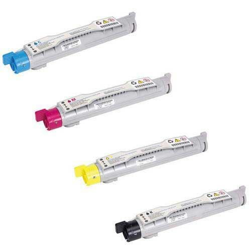 DELL 5100 5100CN 4 PACK HIGH YIELD REMANUFACTURED TONER CARTRIDGES