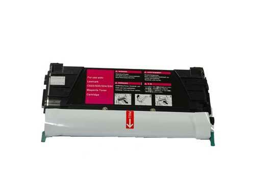 LEXMARK C524 C530 C532 C5242MH MAGENTA REMANUFACTURED TONER CARTRIDGE