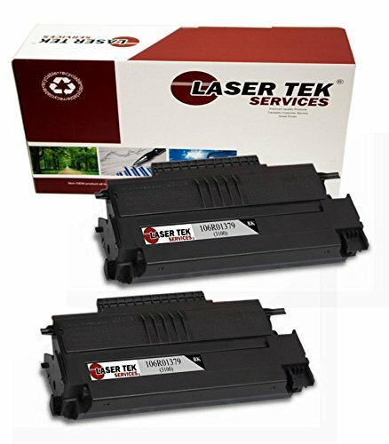 Xerox 106R01379 Black Toner Cartridge 2 Pack - Laser Tek Services