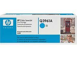 HP COLOR LASERJET Q3961A 2550 SERIES CYAN OEM TONER CARTRIDGE