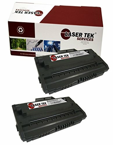 2 Pack Black Compatible Xerox 113R00667 High Yield Replacement Toner Cartridge for the Xerox WorkCentre Pro PE16