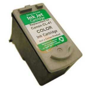 CANON CL-41 CL41 TRI COLOR REMANUFACTURED INK CARTRIDGE