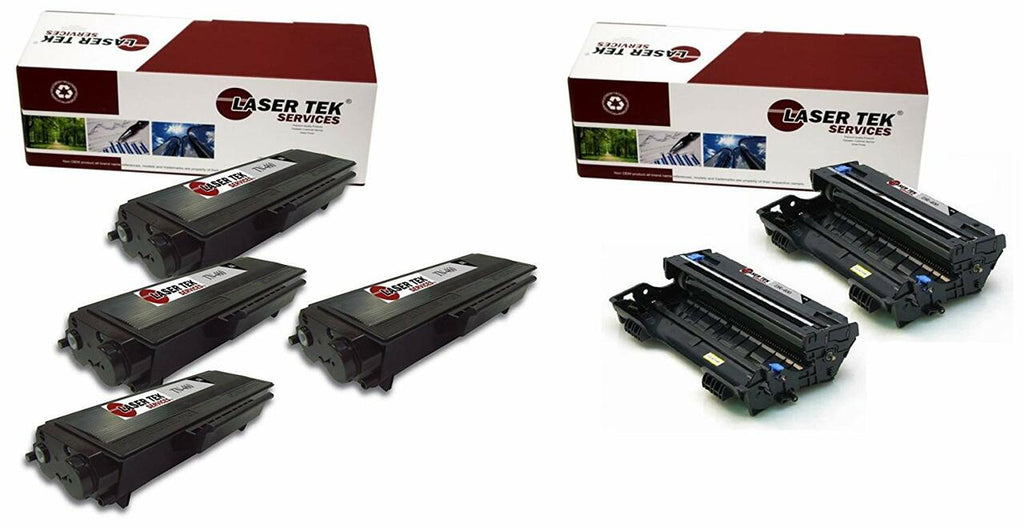 Brother TN460 Toner Cartridge DR400 Drum Unit 3 Pack - Laser Tek Services